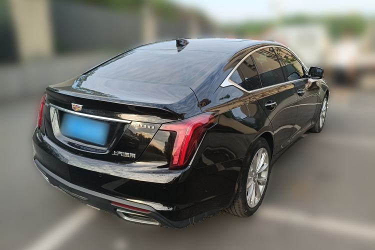 Used Cadillac CT5 2021 28T Luxury Model Rear Right 45 Deg