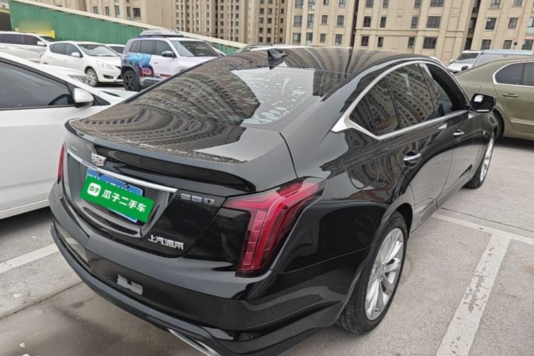 Used Cadillac CT5 2021 28T Luxury Model Rear Right 45 Deg