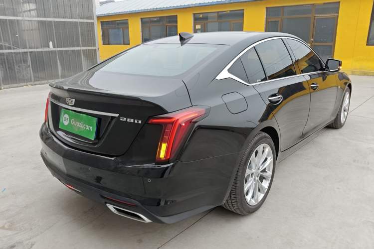 Used Cadillac CT5 2021 28T Luxury Model Rear Right 45 Deg