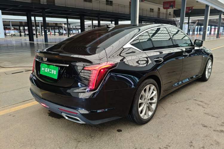 Used Cadillac CT5 2021 Revised 28T Luxury Version Rear Right 45 Deg