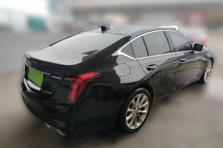 Used Cadillac CT5 2021 28T Luxury Model Rear Right 45 Deg