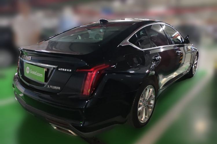 Used Cadillac CT5 2021 28T Luxury Model Rear Right 45 Deg