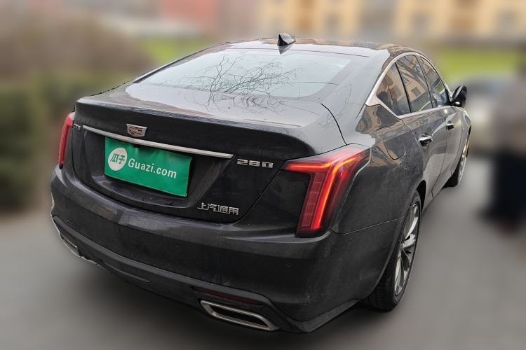 Used Cadillac CT5 2021 28T Luxury Model Rear Right 45 Deg