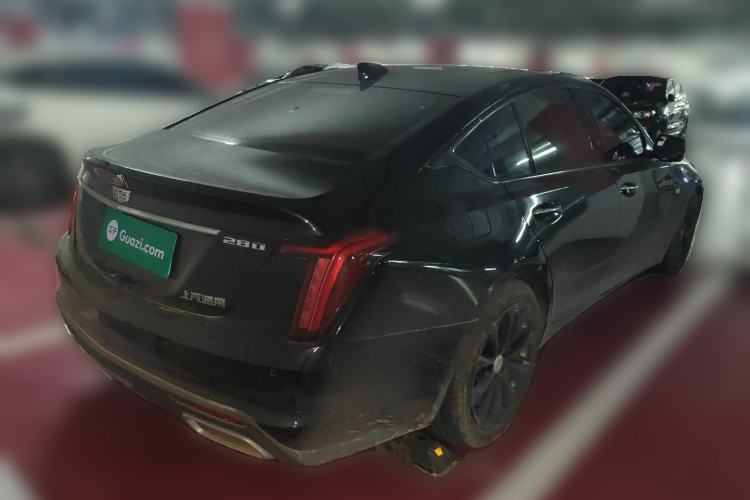 Used Cadillac CT5 2021 28T Luxury Model Rear Right 45 Deg