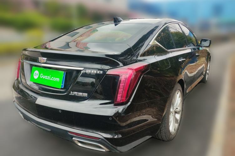 Used Cadillac CT5 2021 28T Luxury Model Rear Right 45 Deg