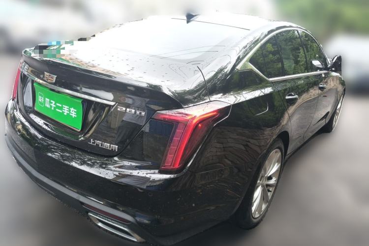 Used Cadillac CT5 2021 28T Luxury Model Rear Right 45 Deg