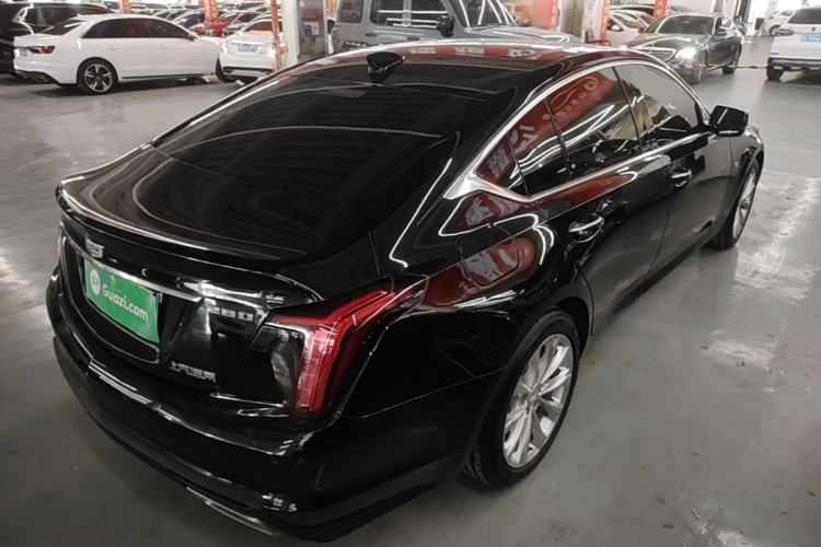 Used Cadillac CT5 2021 28T Luxury Model Rear Right 45 Deg