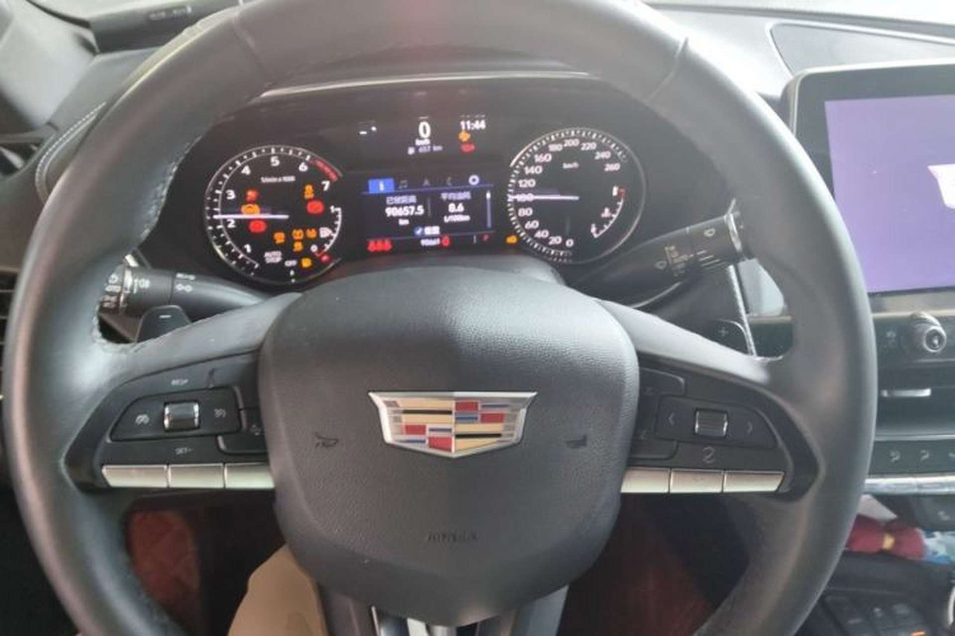 Used Cadillac CT5 2021 28T Luxury Model Steering Wheel