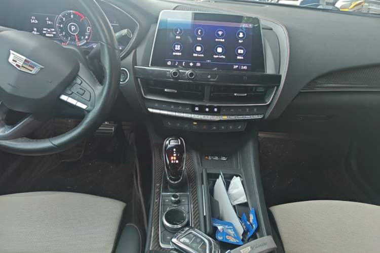 Used Cadillac CT5 2021 28T Platinum Sport Model Audio And AC Panel