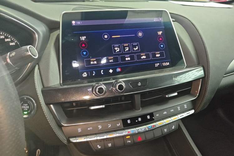Used Cadillac CT5 2021 28T Advanced Sport Model Audio And AC Panel