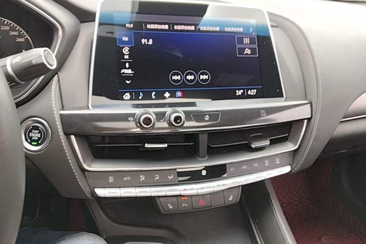 Used Cadillac CT5 2021 28T Luxury Model Audio And AC Panel