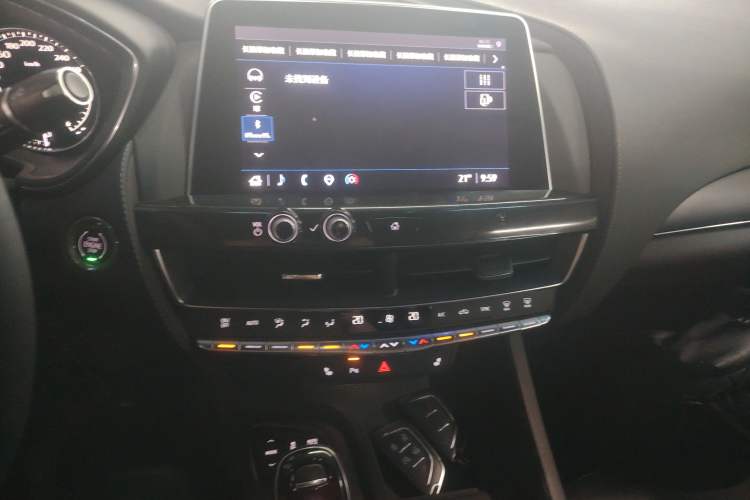 Used Cadillac CT5 2021 28T Luxury Model Audio And AC Panel