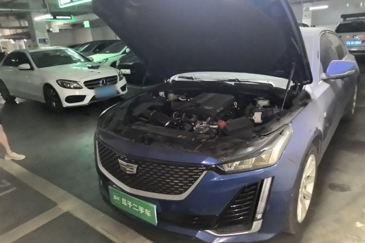 Used Cadillac CT5 2021 Revised 28T Luxury Version Engine Bay