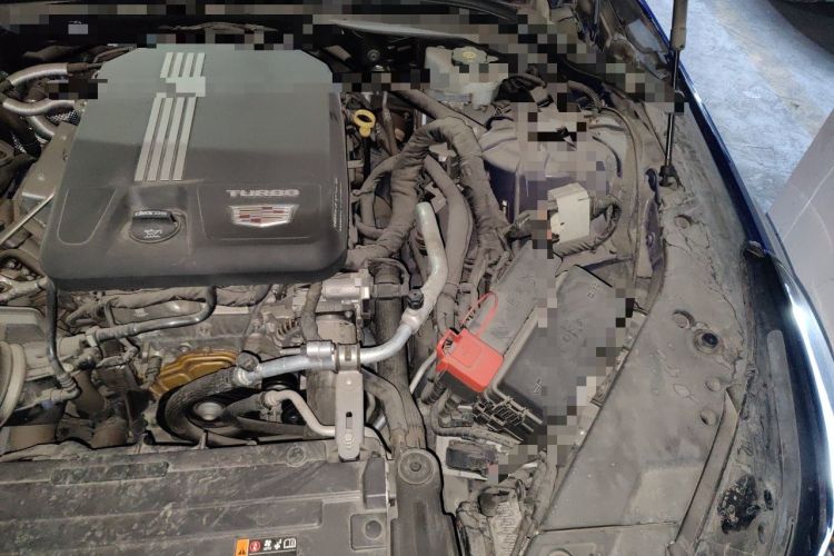Used Cadillac CT5 2021 28T Luxury Model Engine Bay Left