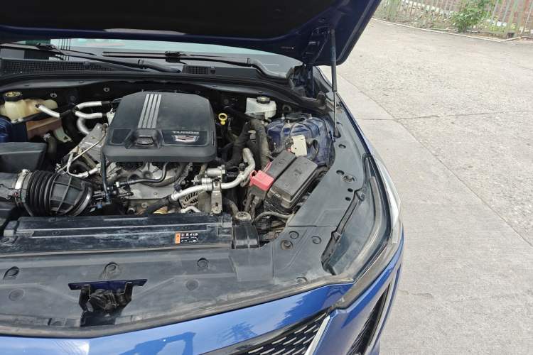 Used Cadillac CT5 2021 28T Luxury Model Engine Bay Left