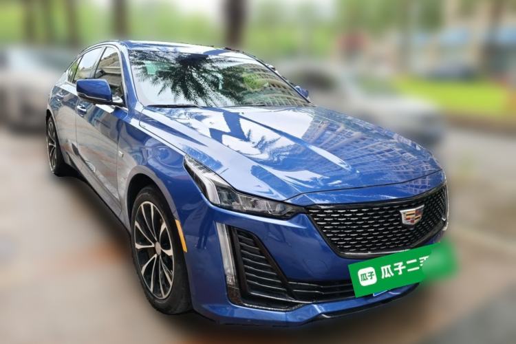 Used Cadillac CT5 2021 Revised 28T Luxury Version Front Right 45 Deg