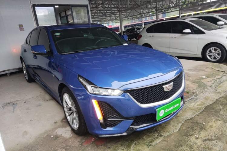Used Cadillac CT5 2021 28T Advanced Sport Model Front Right 45 Deg