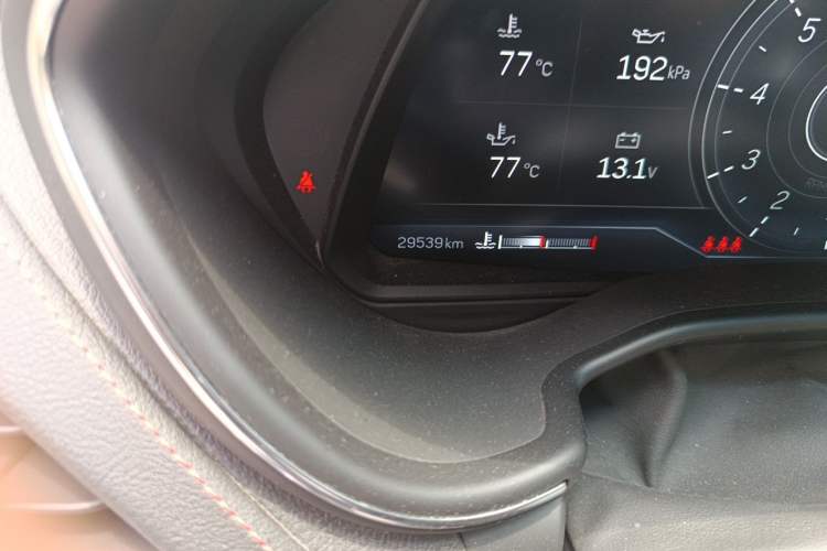 Used Cadillac CT5 2021 28T Platinum Edition Odometer Close Up
