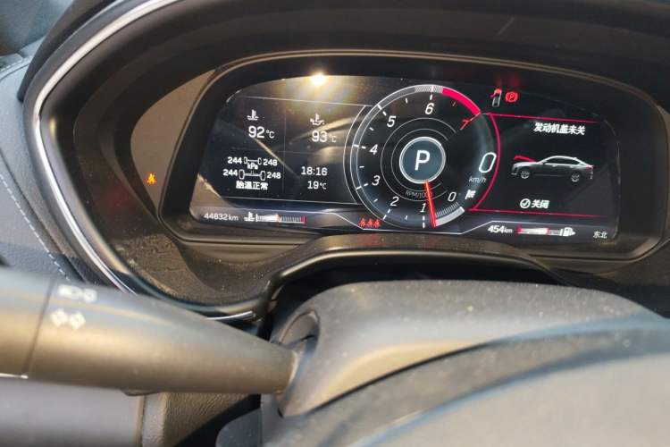Used Cadillac CT5 2021 28T Prestige Edition Odometer Close Up
