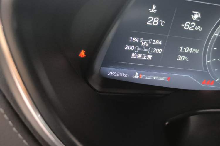 Used Cadillac CT5 2021 28T Prestige Edition Odometer Close Up