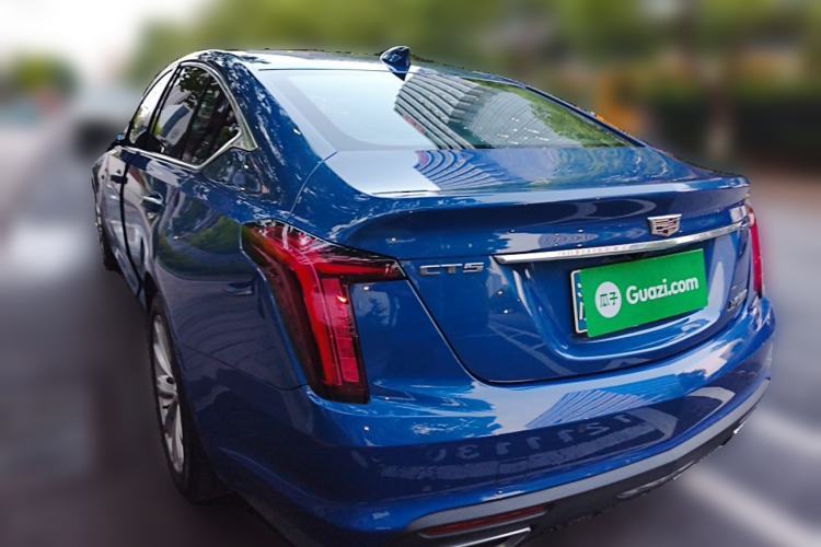 Used Cadillac CT5 2021 28T Luxury Model Rear Left 45 Deg