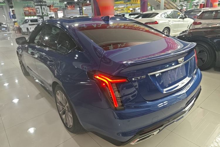 Used Cadillac CT5 2021 28T Advanced Sport Model Rear Left 45 Deg
