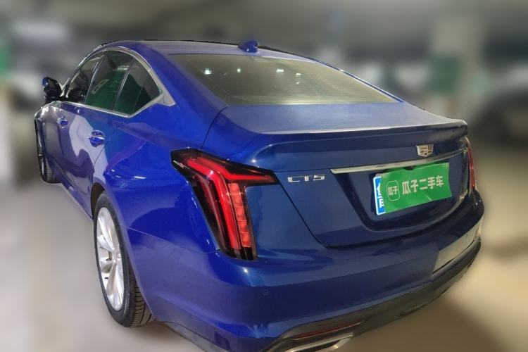 Used Cadillac CT5 2021 28T Luxury Model Rear Left 45 Deg
