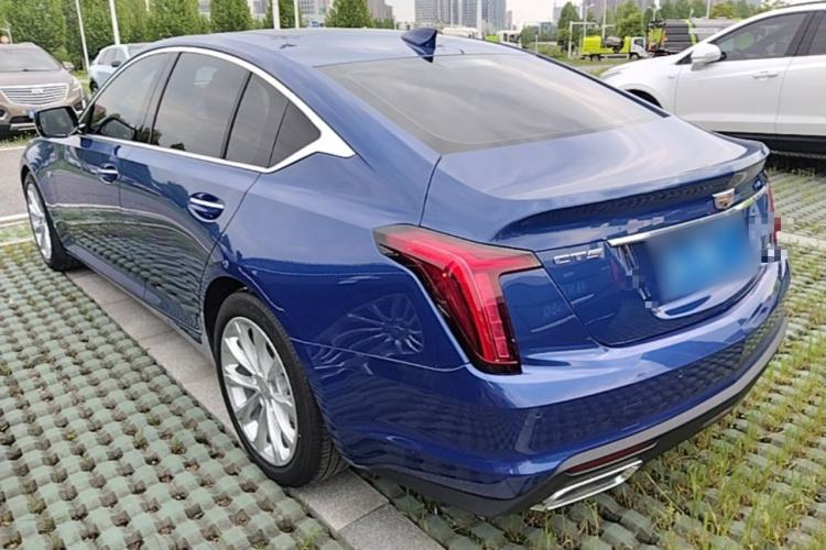 Used Cadillac CT5 2021 28T Luxury Model Rear Left 45 Deg