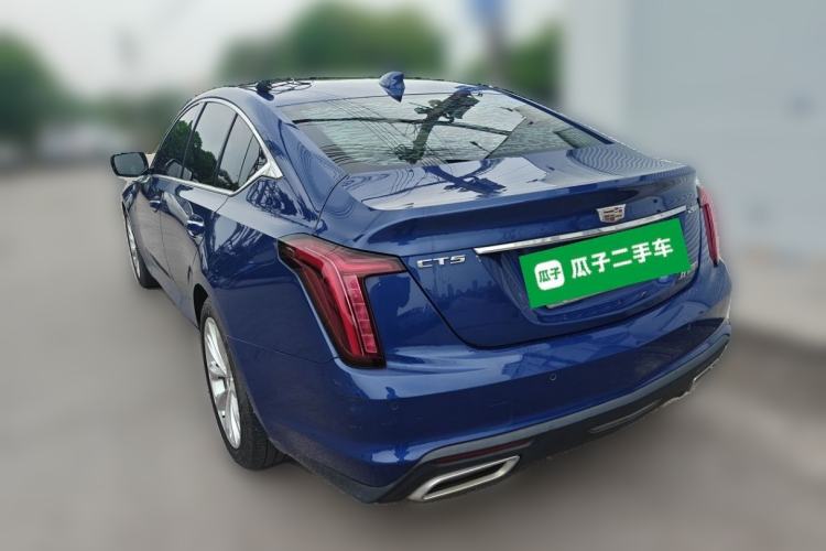 Used Cadillac CT5 2021 28T Luxury Model Rear Left 45 Deg