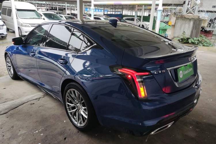 Used Cadillac CT5 2021 28T Advanced Sport Model Rear Left 45 Deg