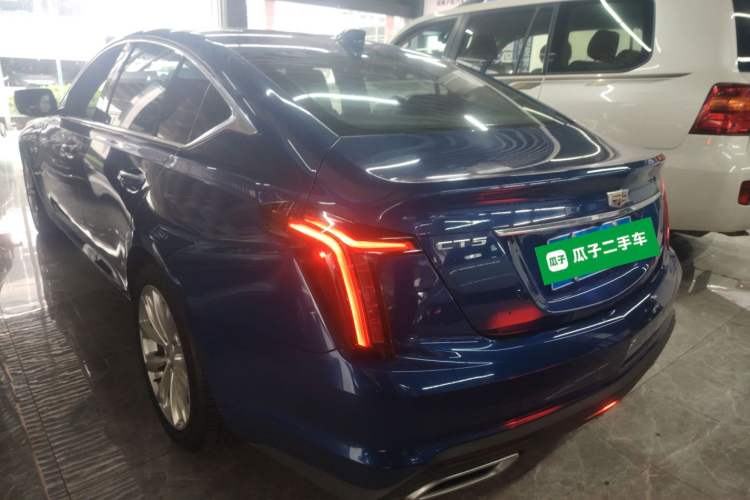 Used Cadillac CT5 2021 28T Luxury Model Rear Left 45 Deg