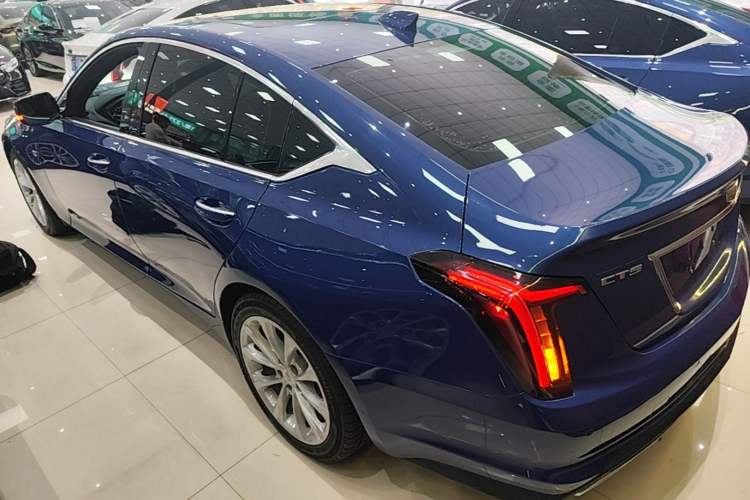 Used Cadillac CT5 2021 28T Luxury Model Rear Left 45 Deg
