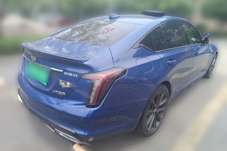 Used Cadillac CT5 2021 28T Platinum Edition Rear Right 45 Deg