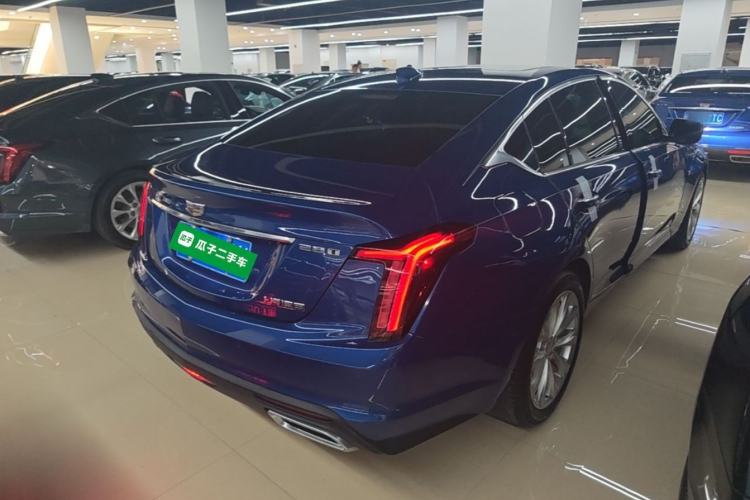 Used Cadillac CT5 2021 Revised 28T Luxury Version Rear Right 45 Deg