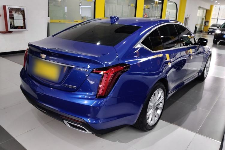 Used Cadillac CT5 2021 Revised 28T Luxury Version Rear Right 45 Deg