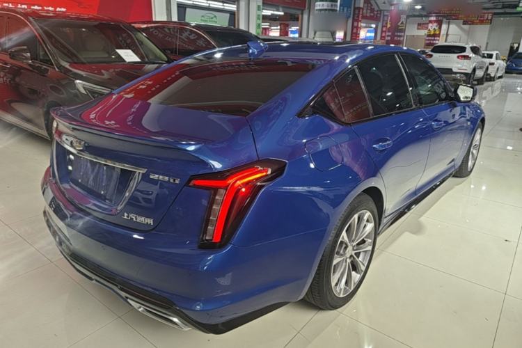 Used Cadillac CT5 2021 28T Advanced Sport Model Rear Right 45 Deg