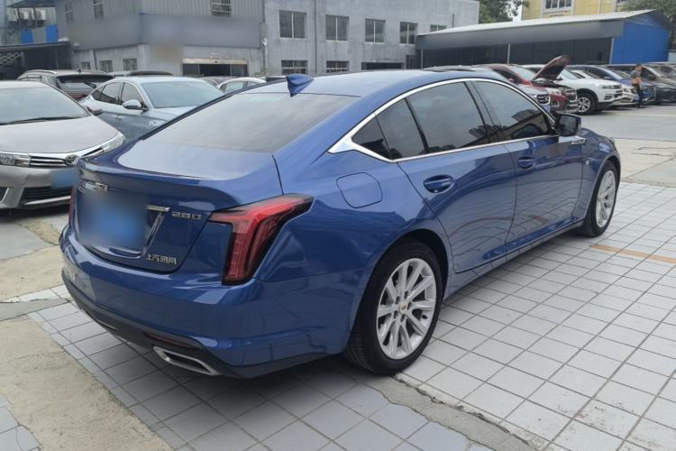 Used Cadillac CT5 2021 28T Tech Edition Rear Right 45 Deg