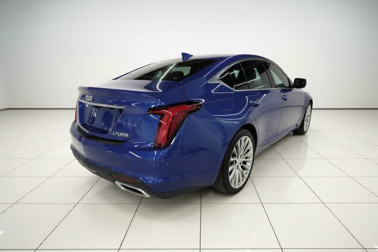 Used Cadillac CT5 2021 Revised Version 28T Premium Edition Rear Right 45 Deg