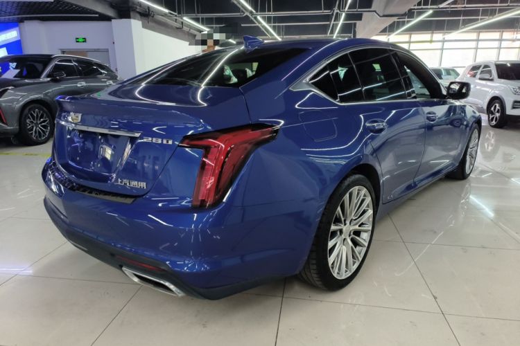 Used Cadillac CT5 2021 Revised Version 28T Premium Edition Rear Right 45 Deg