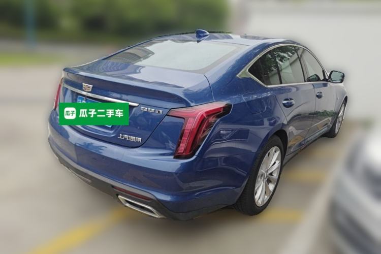 Used Cadillac CT5 2021 Revised 28T Luxury Version Rear Right 45 Deg