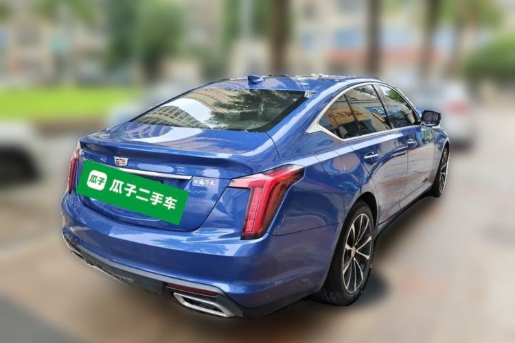 Used Cadillac CT5 2021 Revised 28T Luxury Version Rear Right 45 Deg
