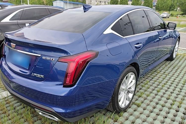 Used Cadillac CT5 2021 28T Luxury Model Rear Right 45 Deg