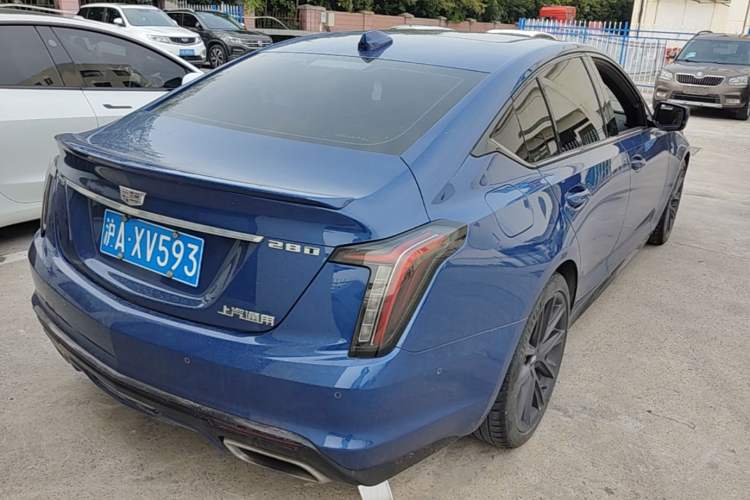 Used Cadillac CT5 2021 28T Platinum Edition Rear Right 45 Deg