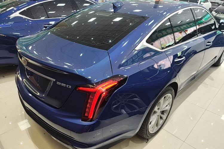 Used Cadillac CT5 2021 28T Luxury Model Rear Right 45 Deg