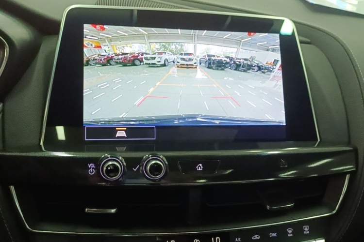 Used Cadillac CT5 2021 Revised 28T Luxury Version Audio And AC Panel