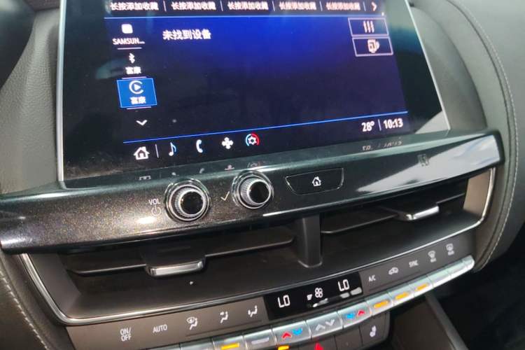 Used Cadillac CT5 2021 Revised 28T Luxury Version Audio And AC Panel