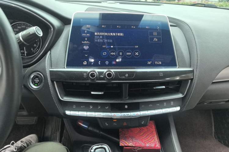 Used Cadillac CT5 2021 28T Luxury Model Audio And AC Panel