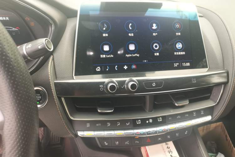 Used Cadillac CT5 2021 28T Platinum Sport Model Audio And AC Panel