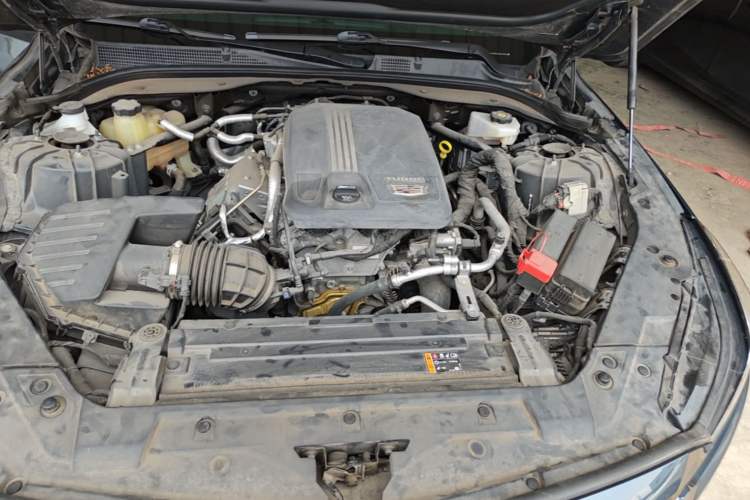 Used Cadillac CT5 2021 28T Luxury Model Engine Bay