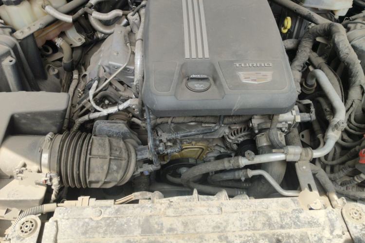 Used Cadillac CT5 2021 28T Luxury Model Engine Bay